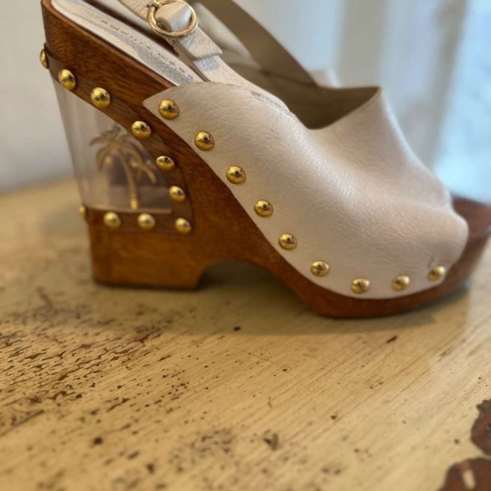 Sophia Webster Palm Tree Wedge Sandal 39.5